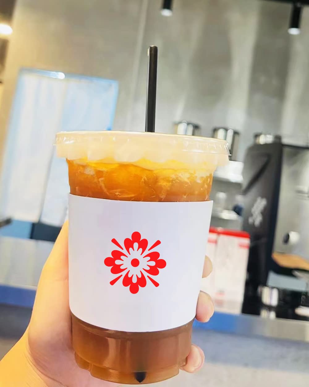 Onlykxy White Leak-Proof Cup Cap Lid Liners Round Sealing Paper Pads Waterproof Spill Proof Paper For Plastic Drink Cup Milk Tea